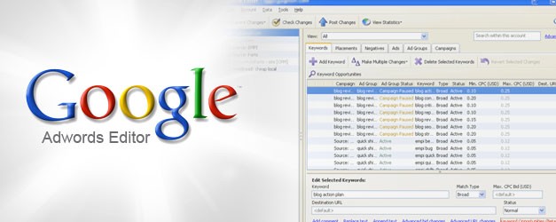 קורס Adwords Editor